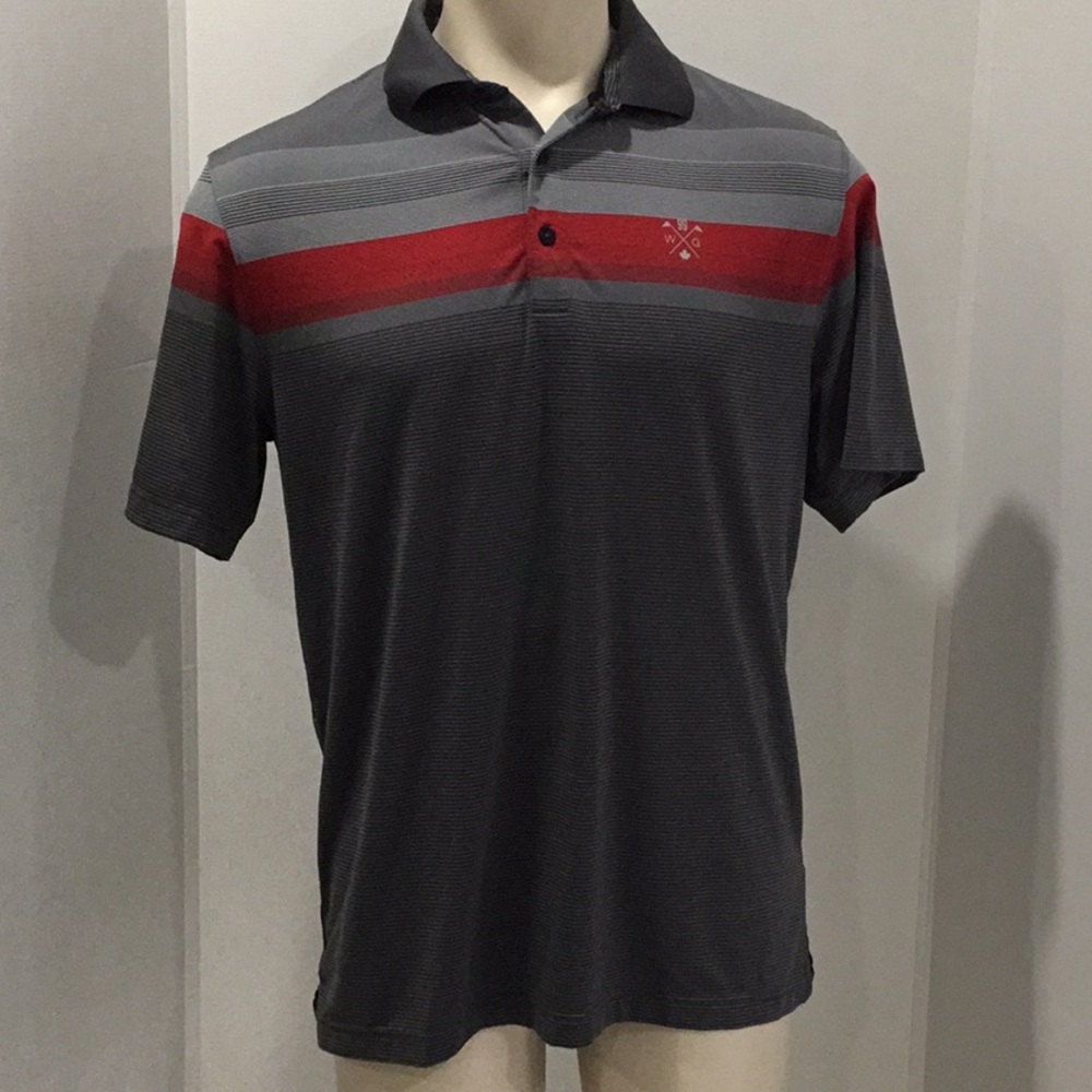 🇨🇦Men’s Medium No99 Wayne Gretzky S/S Golf Shirt